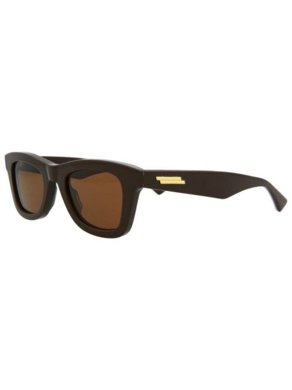 New Bottega Veneta Unisex Square/Rectangle Brown Brown Brown Fashion Designer Ey